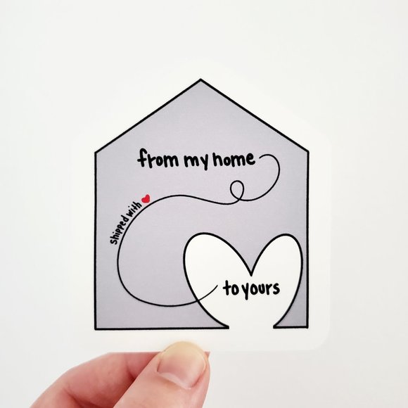 LB065 From My Home Shipped with Love to Yours Poshmark Stickers [Price Firm] - Picture 6 of 11